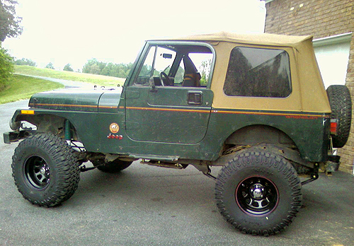 Jeep Wrangler YJ: 4 фото