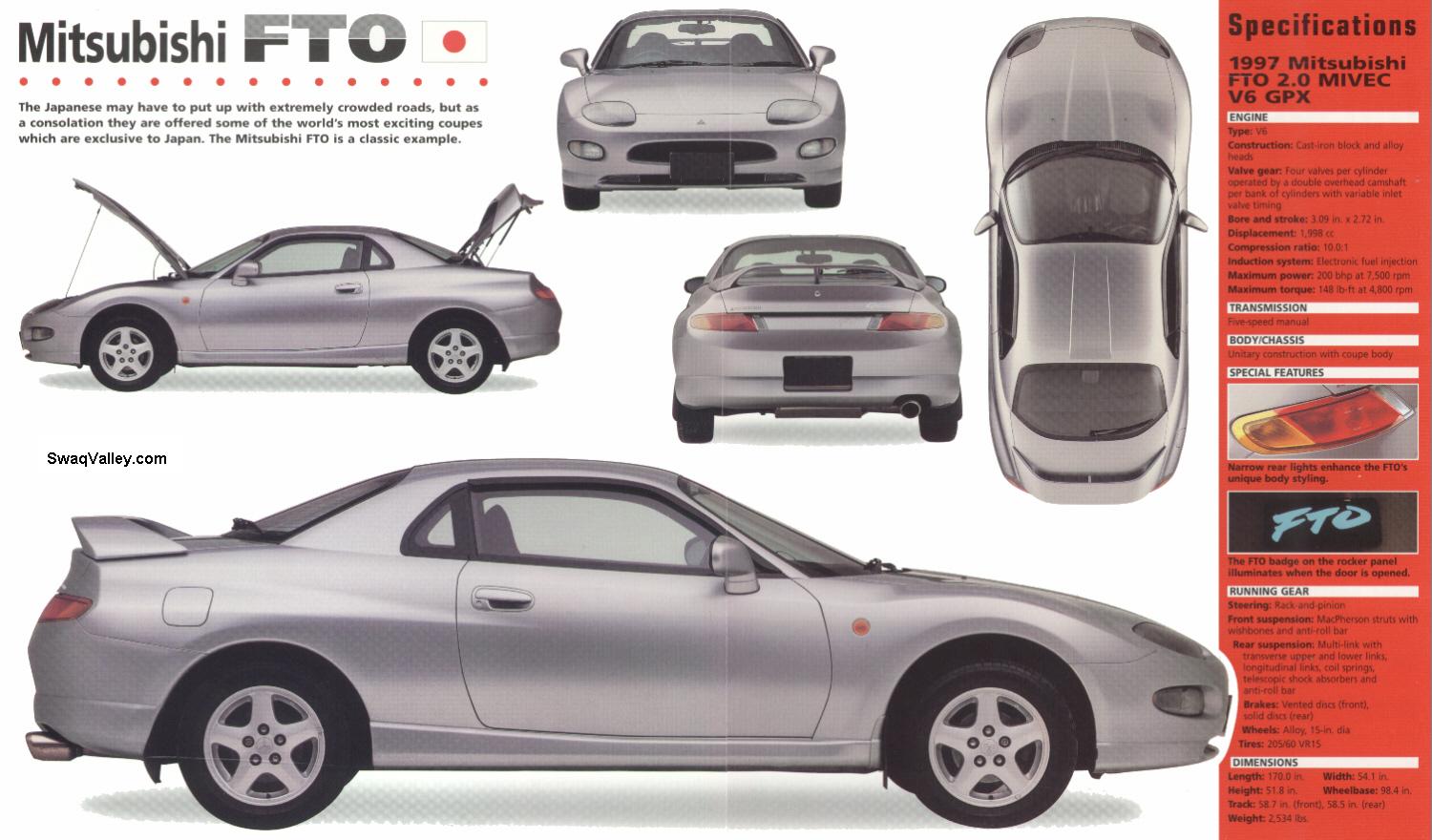 Mitsubishi FTO: 11 фото